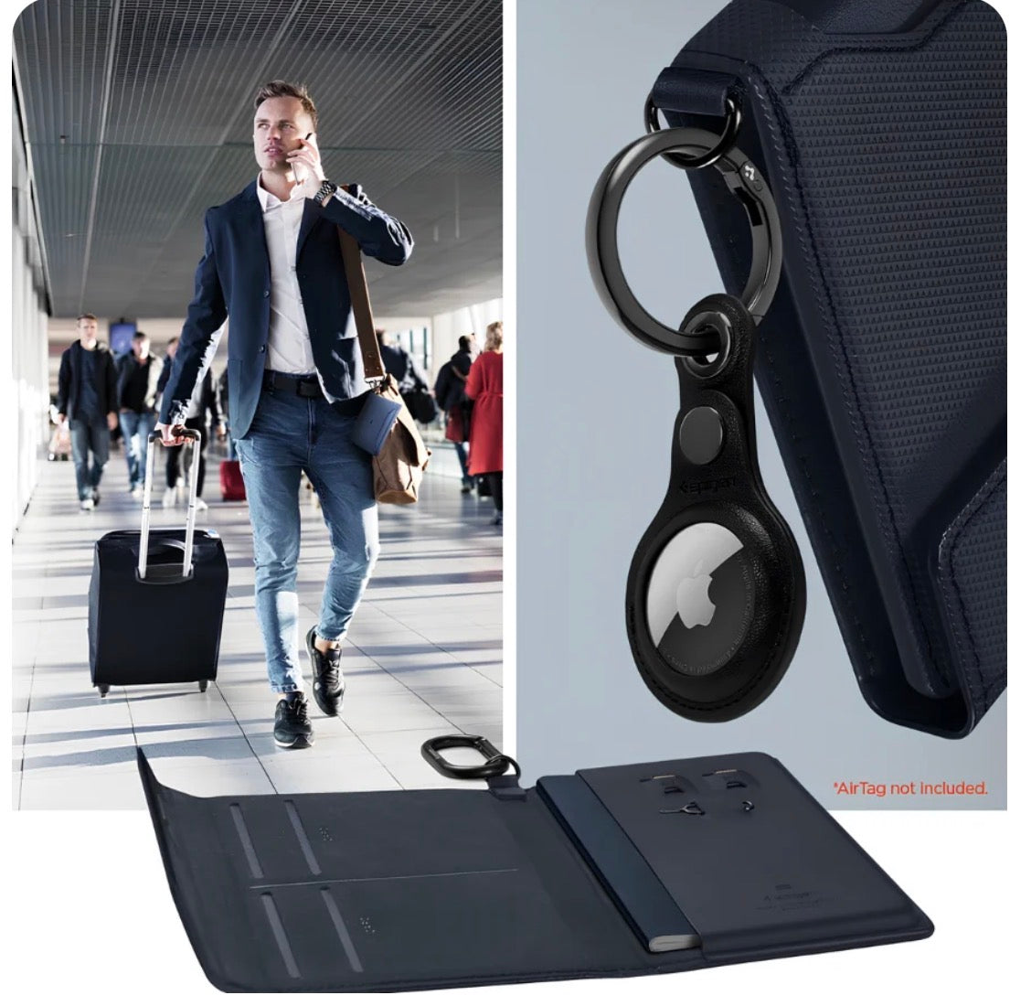 Portefeuille de Voyageur Premium | Protection RFID Intégrée, Design Intemporel ⭐